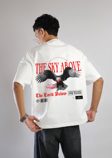 Past The Edge - Premium Oversized Tshirt